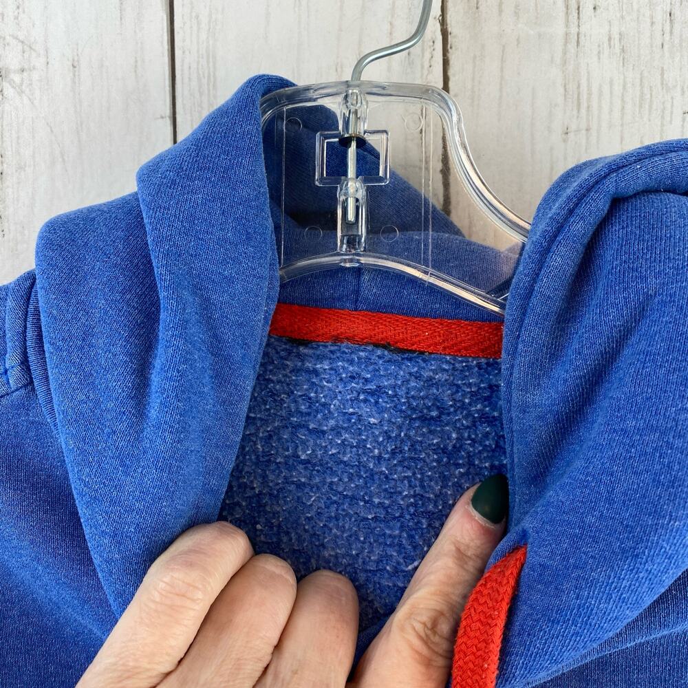 The North Face Blue RU Half Dome 2014 Sochi Olympics Hoodie Sweatshirt Size Med - Picture 11 of 12